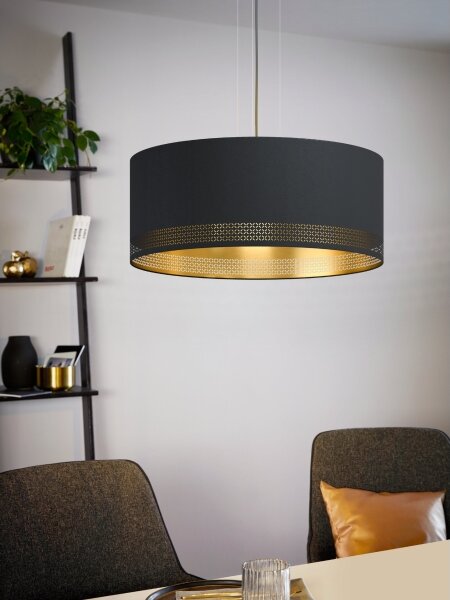 Eglo 99274 - Lustră pe cablu ESTEPERRA 3xE27/40W/230V