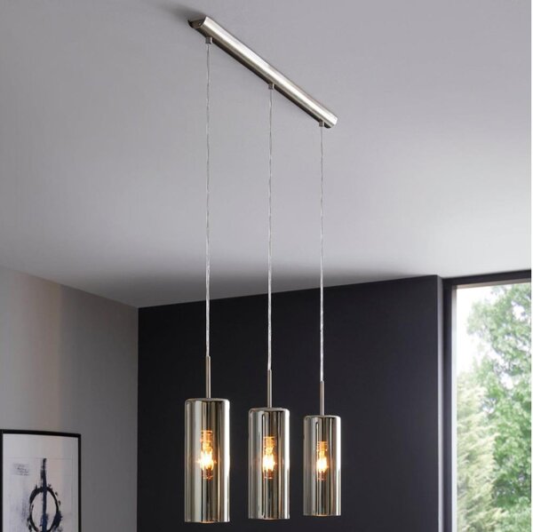 Eglo 98697 - Lustră pe cablu SELVINO 3xE27/15W/230V
