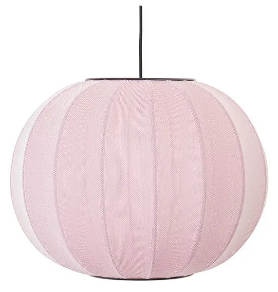Knit-Wit 45 Round LED Lustră Pendul Light Roz - Made By Hand