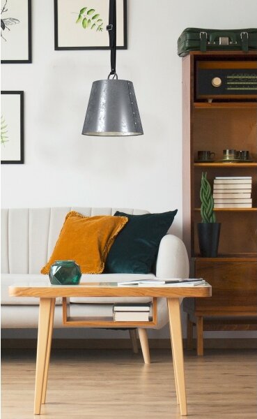 Eglo 43405 - Lustră pe cablu CHERTSEY 1xE27/60W/230V