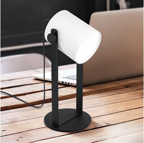 Eglo 43428 - Lampă de masă HORNWOOD 1 1xE27/28W/230V