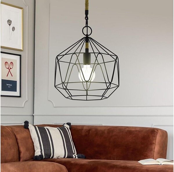 Eglo 43328 - Lustră pe cablu COTTINGHAM 1xE27/40W/230V