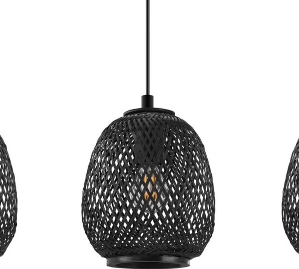 Eglo 43266 - Lustră pe cablu DEMBLEBY 1 3xE27/40W/230V