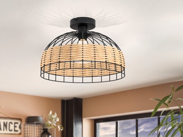 Eglo 43398 - Plafonieră ANWICK 1xE27/60W/230V