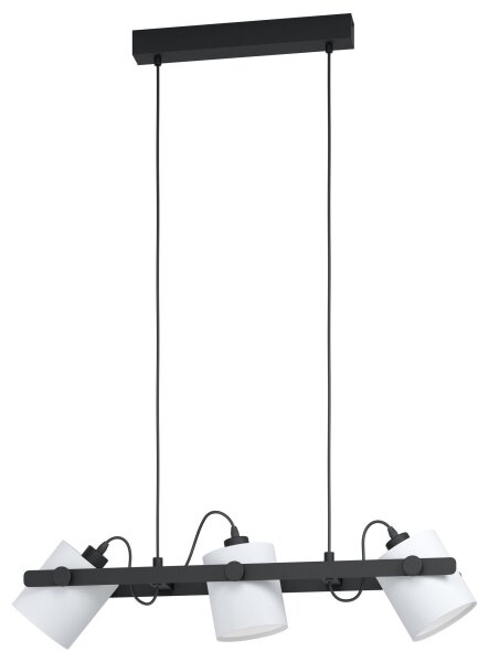 Eglo 43426 - Lustră pe cablu HORNWOOD 1 3xE27/28W/230V