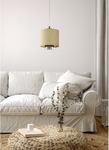 Eglo 43393 - Lustră pe cablu MEDIOUNA 1xE27/40W/230V