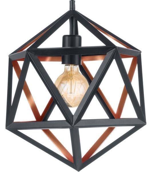 Eglo 43348 - Lustră pe cablu EMBLETON 1 1xE27/60W/230V