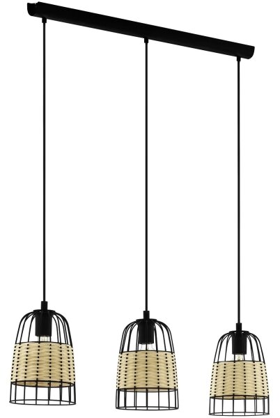 Eglo 43313 - Lustră pe cablu ANWICK 3xE27/40W/230V
