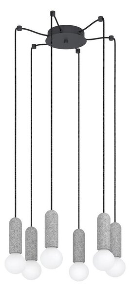 Eglo 39833 - Lustră pe cablu GIACONECCHIA 6xE27/40W/230V