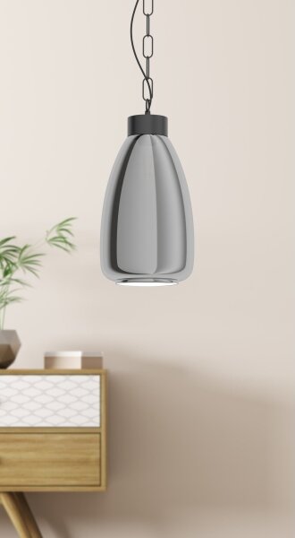 Eglo 43395 - Lustră pe lanț BRICKFIELD 2xE27/40W/230V