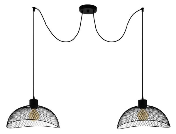 Eglo 43306 - Lustră pe cablu POMPEYA 2xE27/60W/230V