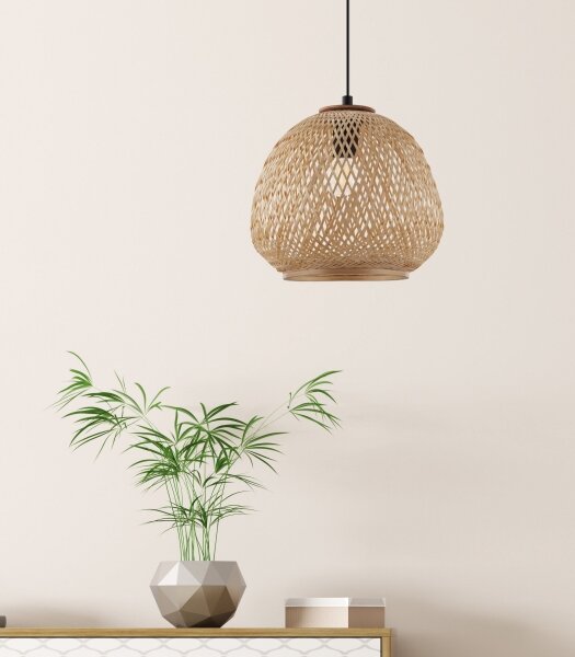 Eglo 43261 - Lustră pe cablu DEMBLEBY 1xE27/40W/230V