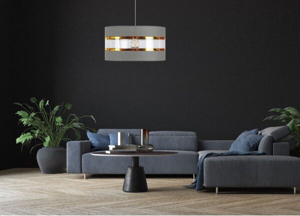 Lustră pe cablu LIND 1xE27/60W/230V negru
