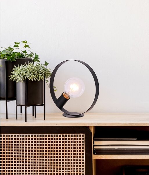 Lampă de masă NEXO 1xE27/40W/230V negru