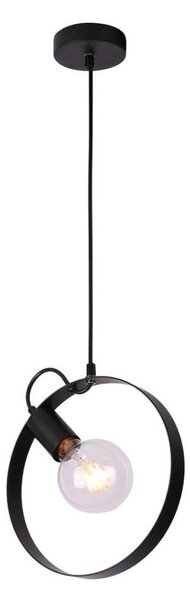 Lustră pe cablu NEXO 1xE27/40W/230V negru