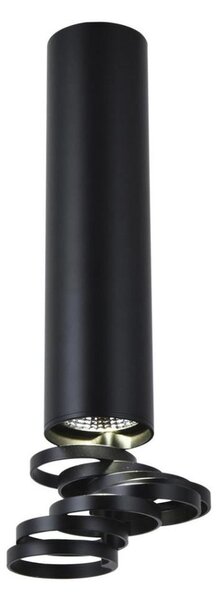 Lustră aplicată TUBA 1xGU10/50W/230V negru
