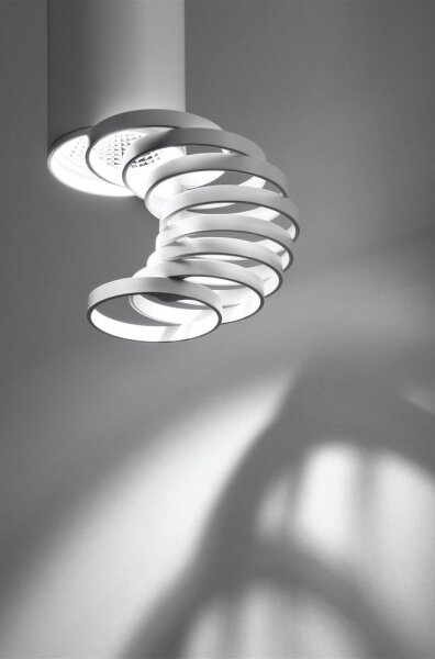 Lustră aplicată TUBA 1xGU10/50W/230V alb