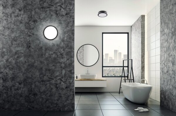 Plafonieră LED de exterior Kanlux 38783 BENO LED/24/30W/230V 3000/3500/4000K IP65 antracit