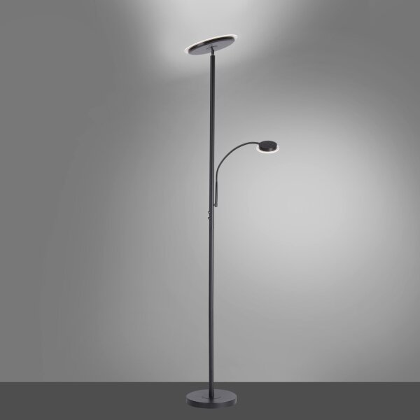 Lampadar LED dimabil HANS LED/22W/230V + LED/4W Leuchten Direkt 11709-18