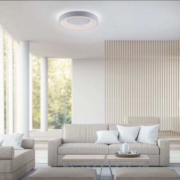 Leuchten Direkt 14326-16 - Lumină de tavan cu LED Dimmer ANIKA LED/30W/230V + telecomandă