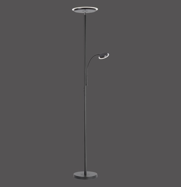 Lampadar LED dimabil HANS LED/22W/230V + LED/4W Leuchten Direkt 11709-18