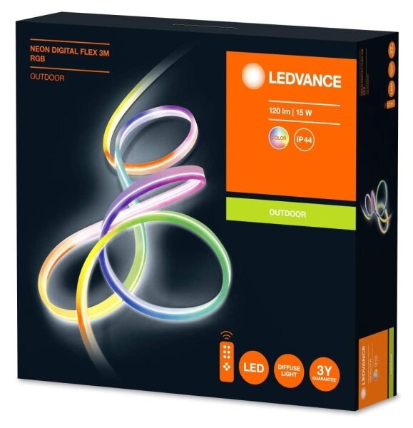 Ledvance - LED RGB bandă exterioară SMART + FLEX 3m LED/15W/230V IP44 wi-fi