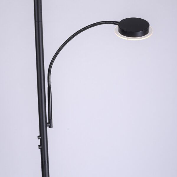 Lampadar LED dimabil HANS LED/22W/230V + LED/4W Leuchten Direkt 11709-18