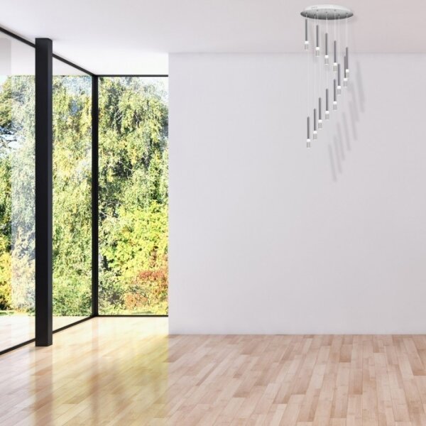 Candelabru pe sfoară ICE 12xLED/1W/230V