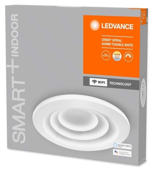 Ledvance - Lumină de plafon cu LED-uri Dimmer SMART + SPIRAL LED/24W/230V Wi-Fi