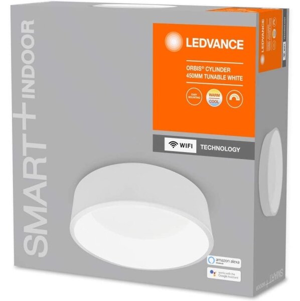 Ledvance - Lumină de tavan cu reglaj LED SMART + CYLINDER LED/24W/230V Wi-Fi