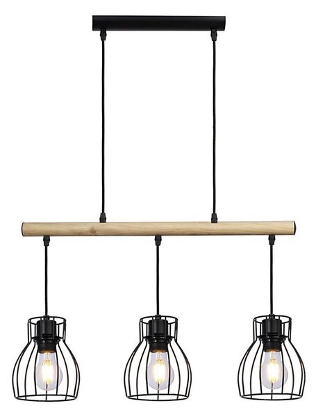 Candelabru pe lanț BERNITA 3xE27/60W/230V