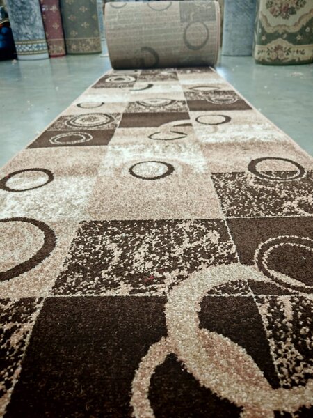 Traversa Hol, Model Mira 24170 120, Festonata, Latime 80 cm 80 x 300