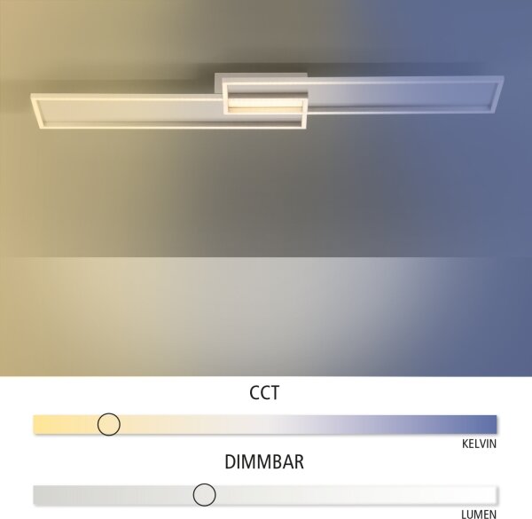 Paul Neuhaus 8371-55 - Lumină de tavan cu LED Dimmer AMARA LED/40W/230V + telecomandă