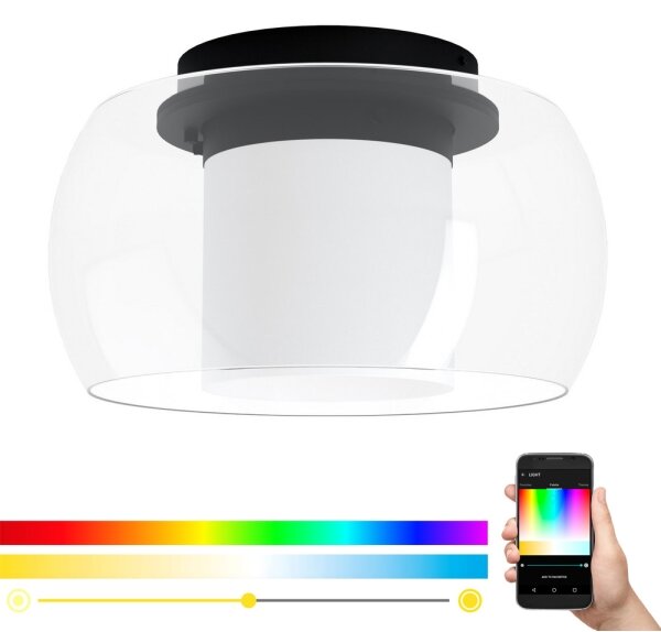Lustră LED RGB dimabilă BRIAGLIA-C LED/24,8W/230V Eglo 99023