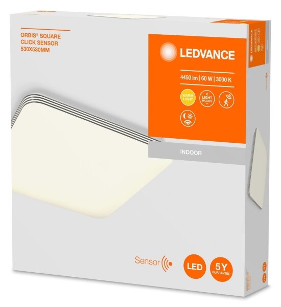 Ledvance - Plafon LED cu senzor ORBIS LED/60W/230V