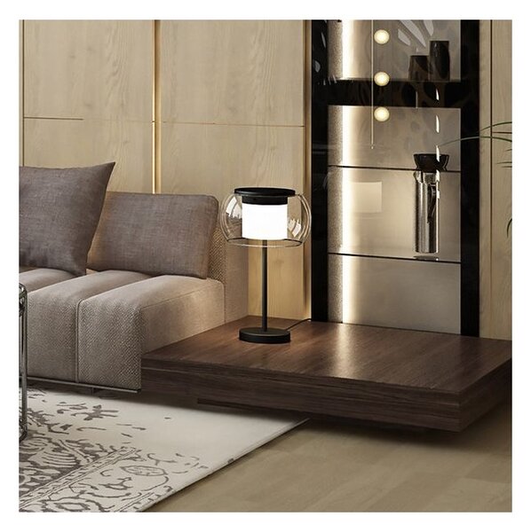 Eglo 99024 - Lampă de masă LED RGB reglabilă BRIAGLIA-C LED/15W/230V