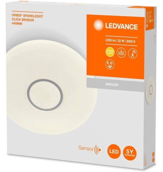 Ledvance - Plafon LED cu senzor SPARKLEDOT LED/32W/230V