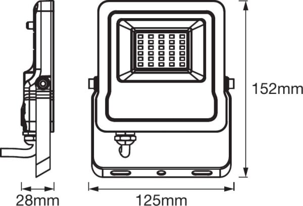 Proiector LED RGBW SMART+ FLOOD LED/10W/230V IP65 Ledvance Wi-Fi