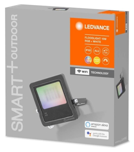 Proiector LED RGBW SMART+ FLOOD LED/10W/230V IP65 Ledvance Wi-Fi