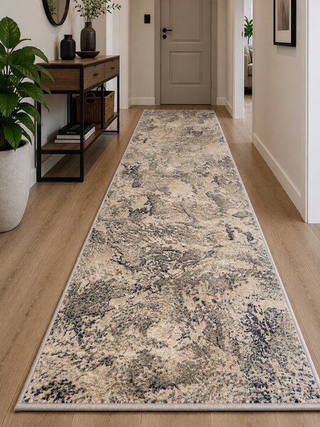 Model Anny 33020, Traversa Festonata, Latimea 58 cm, Bej Maro 58 x 300