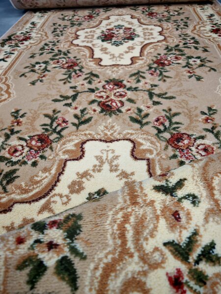 Traversa Hol, Latime 60 cm, Model Clasic 570, Crem 60 x 300