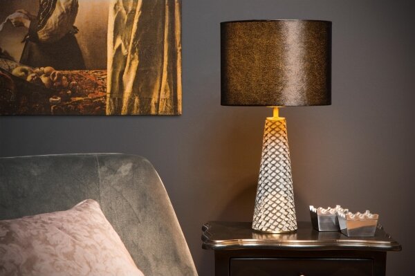 Lucide 10501/81/30 - Lampă de masă VELVET 1xE27/40W/230V