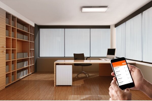 Ledvance - Lumină de plafon cu LED-uri Dimmer SMART + PLANON LED/22W/230V Wi-Fi