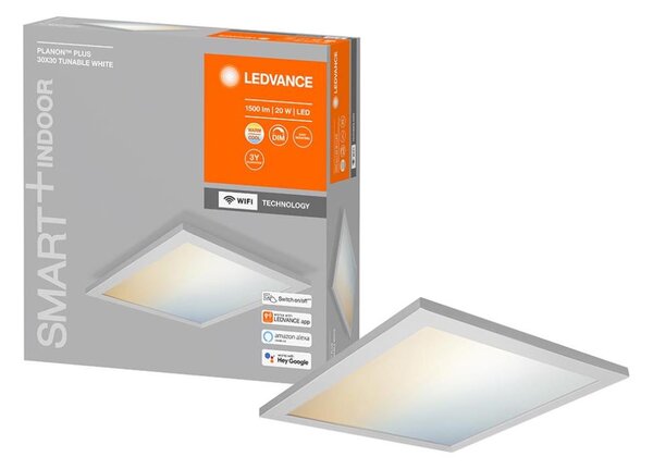 Ledvance - Lumină de plafon cu LED-uri Dimmer SMART + PLANON LED/20W/230V Wi-Fi