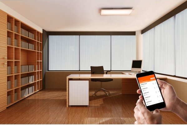 Ledvance - Lumină de plafon cu LED-uri Dimmer SMART + PLANON LED/22W/230V Wi-Fi