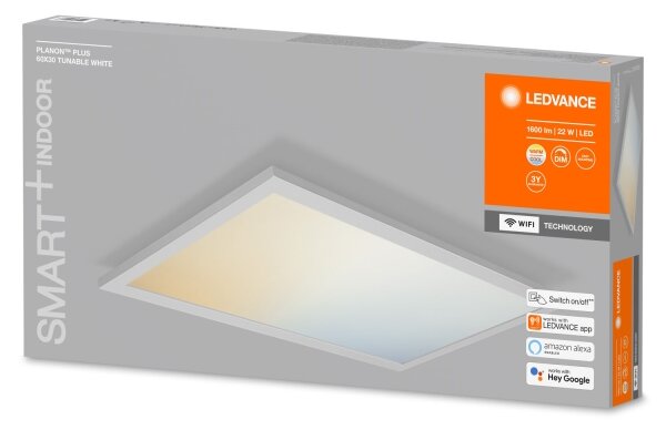 Ledvance - Lumină de plafon cu LED-uri Dimmer SMART + PLANON LED/22W/230V Wi-Fi