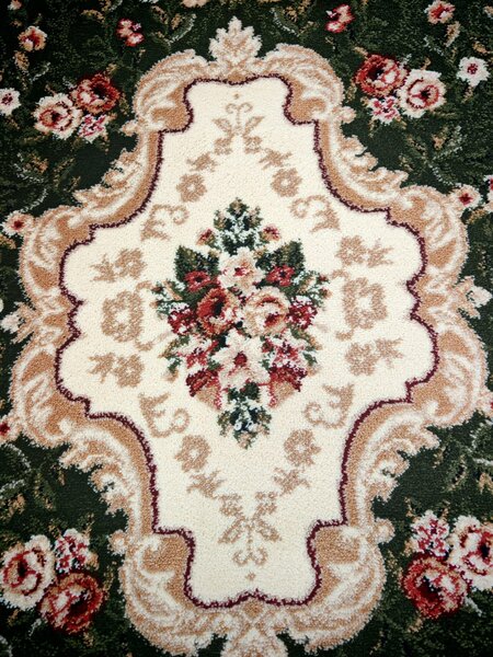 Model Lotos 570 310,Traversa Latime 120 cm, Verde Dreptunghi, 120 x 700