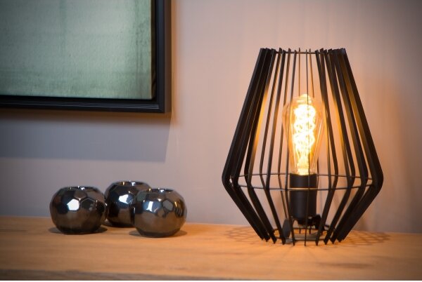 Lucide 78598/01/30 - Lampă de masă REDA 1xE27/40W/230V