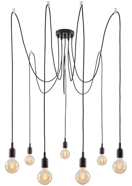 Paulmann 50390 - Lustră pe cablu NEORDIC 7xE27/20W/230V