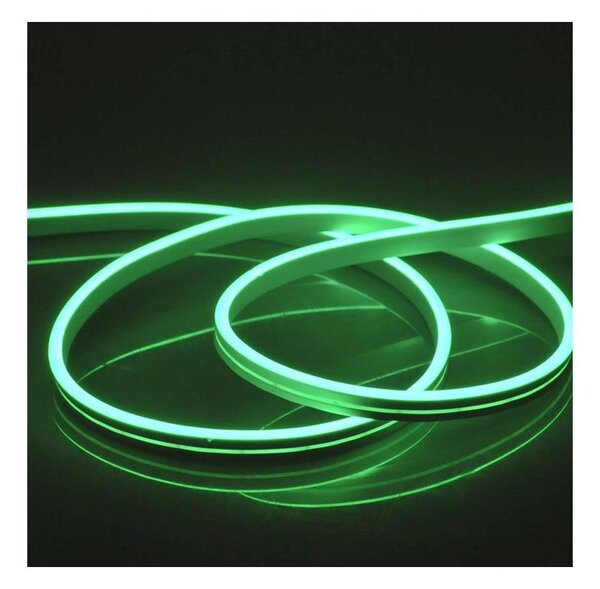 Banda LED NEON 5m LED/30W/24V verde IP65